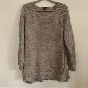 H&M Long Oversized Brown Sweater